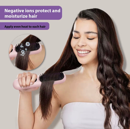 SilkCharge™ Cordless Hair Straightening Brush