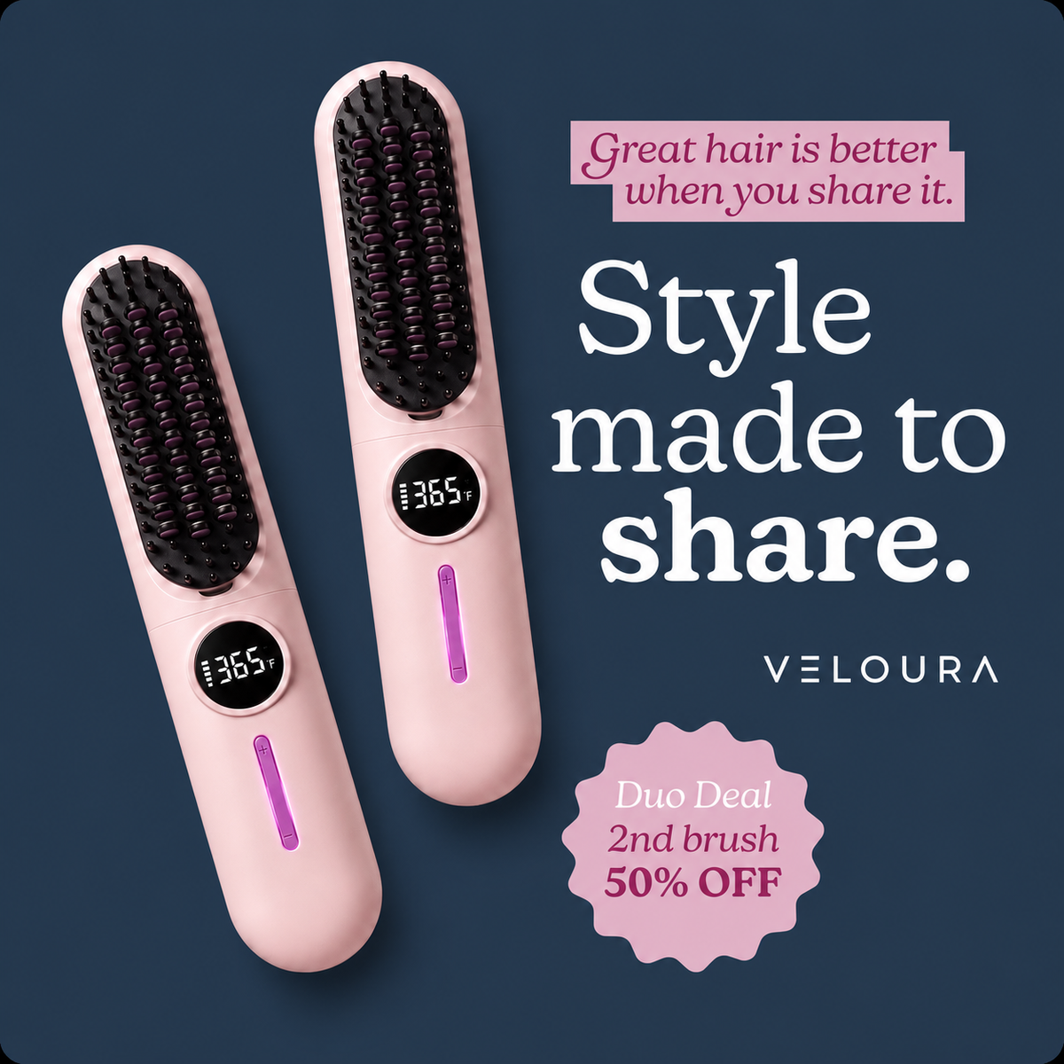 SilkCharge™ Cordless Straightening Brush