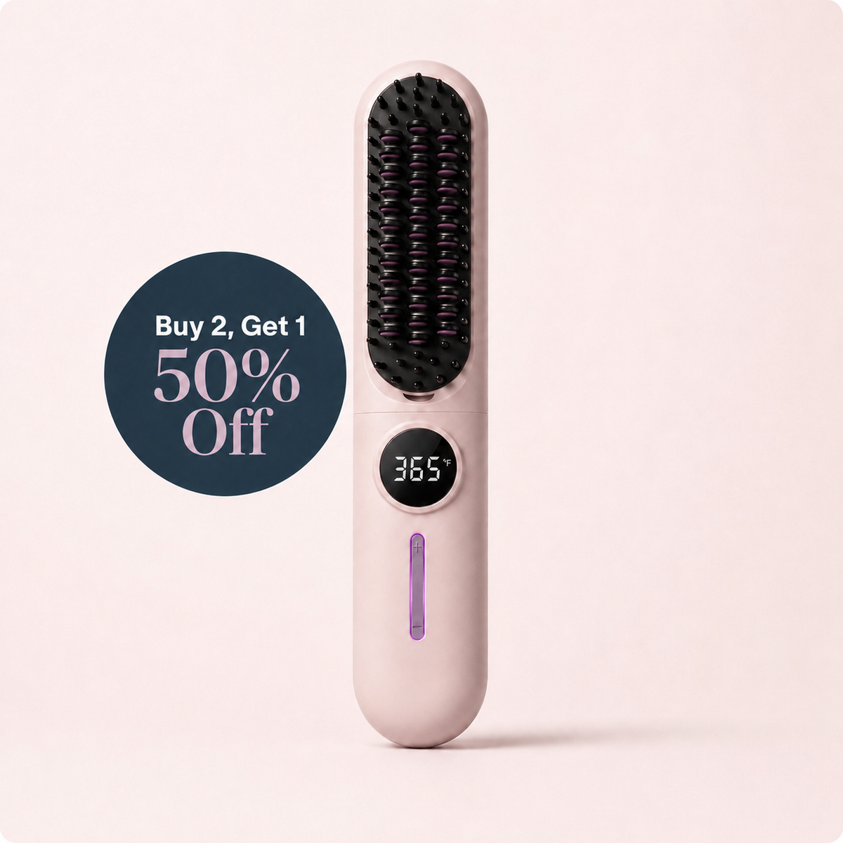 SilkCharge™ Cordless Straightening Brush