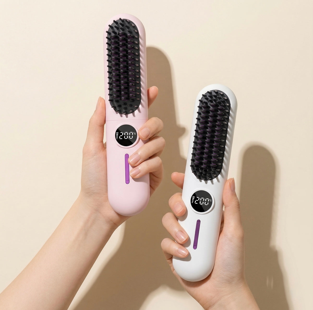 SilkCharge™ Cordless Straightening Brush